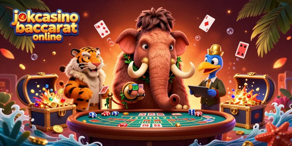 Experience the thrill of jokacasino baccarat online with exciting characters and dynamic game elements.