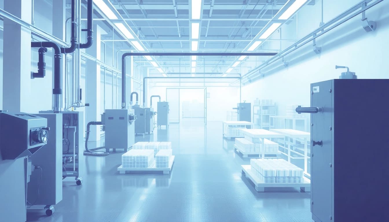 Polymethylmethacrylat im Spritzguss process showcasing molds and machinery in action.