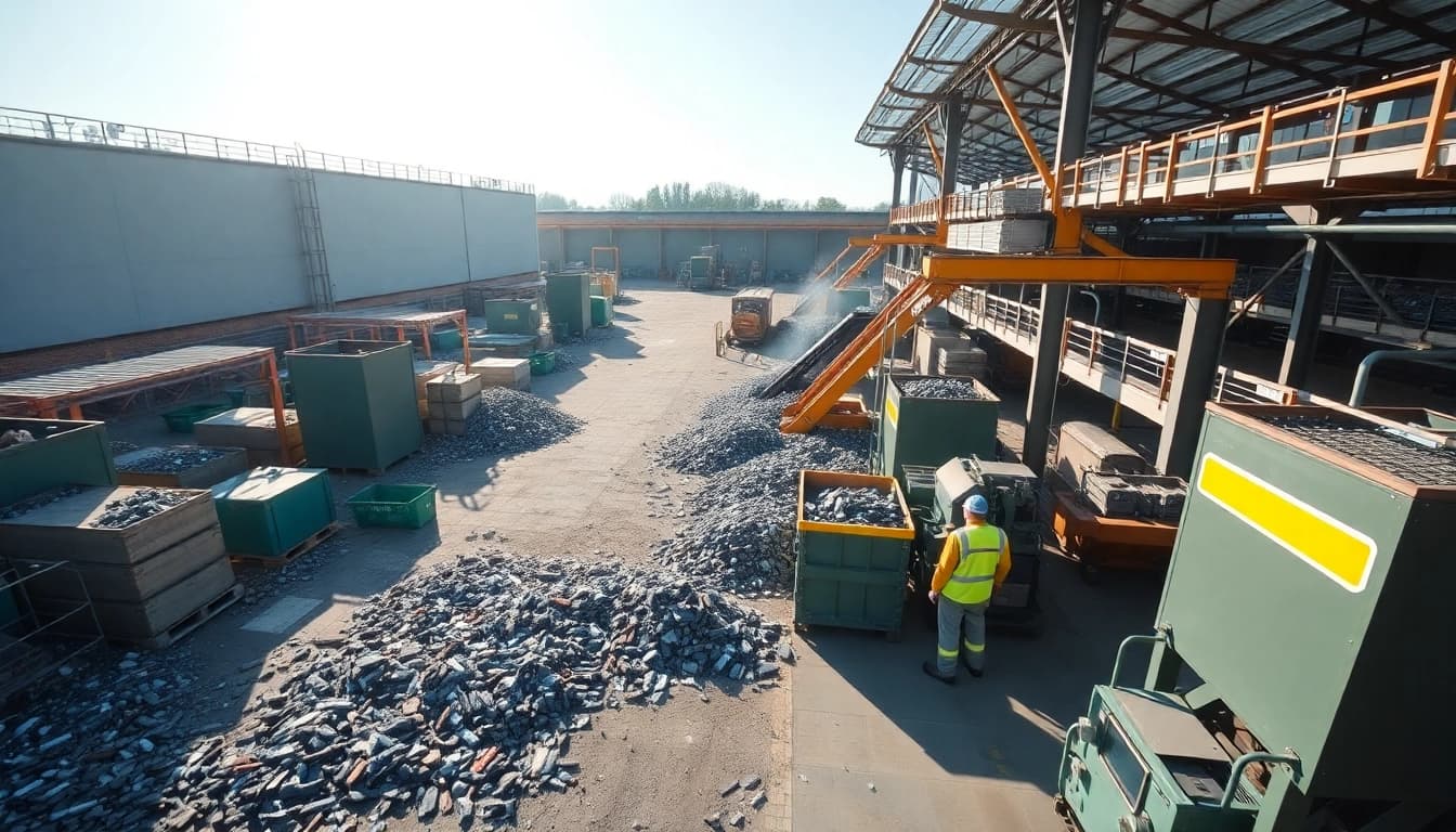 Schrotthändler Duisburg bietet umweltfreundliche Lösungen für Schrottentsorgung und Recycling.