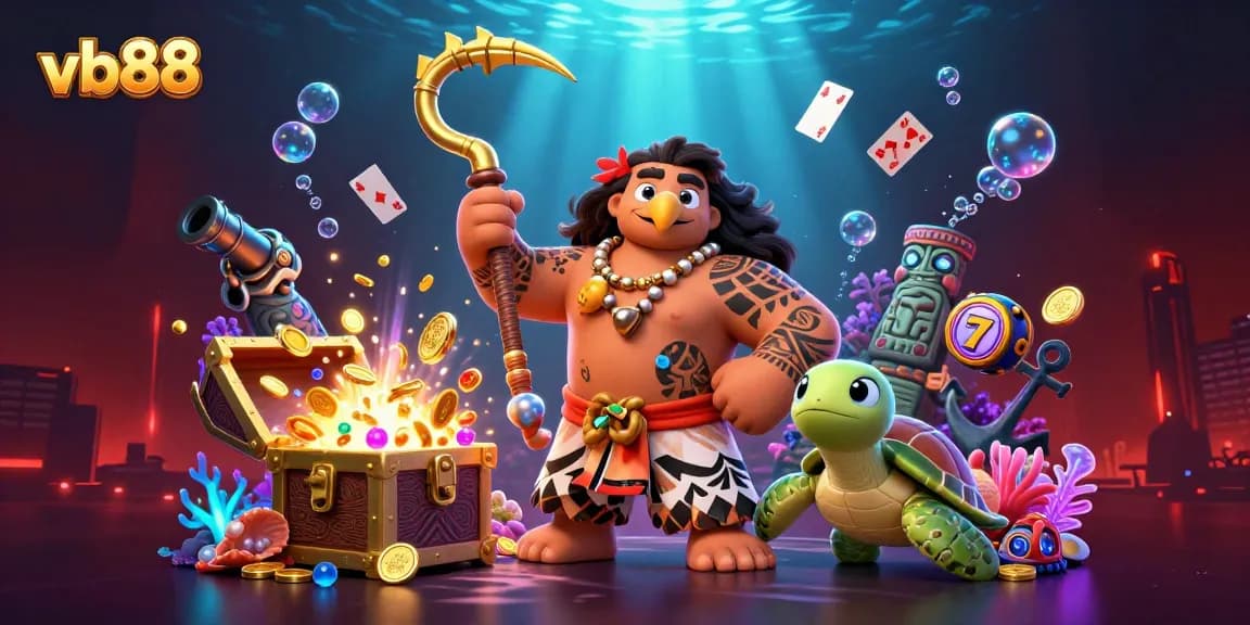 Experience thrilling gameplay at vb88 with vibrant slots and exotic characters in a rich 3D scene.