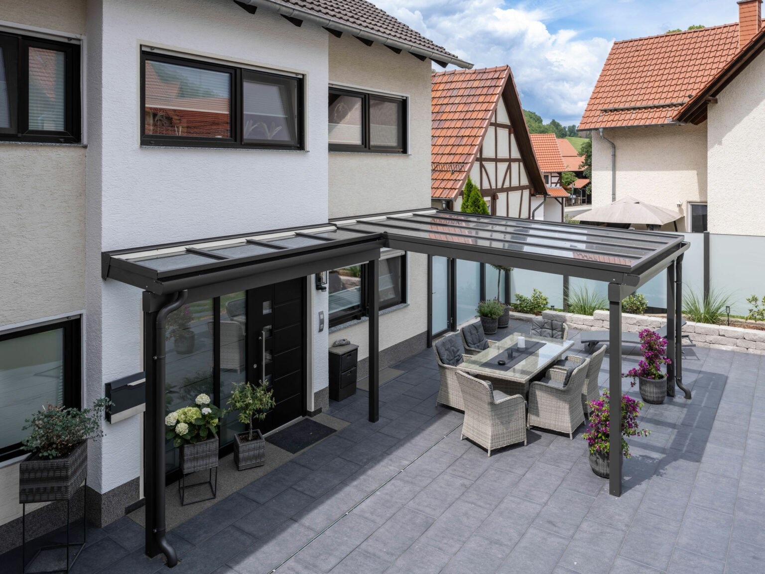 Terrassenüberdachung Alu: Montage leicht gemacht
