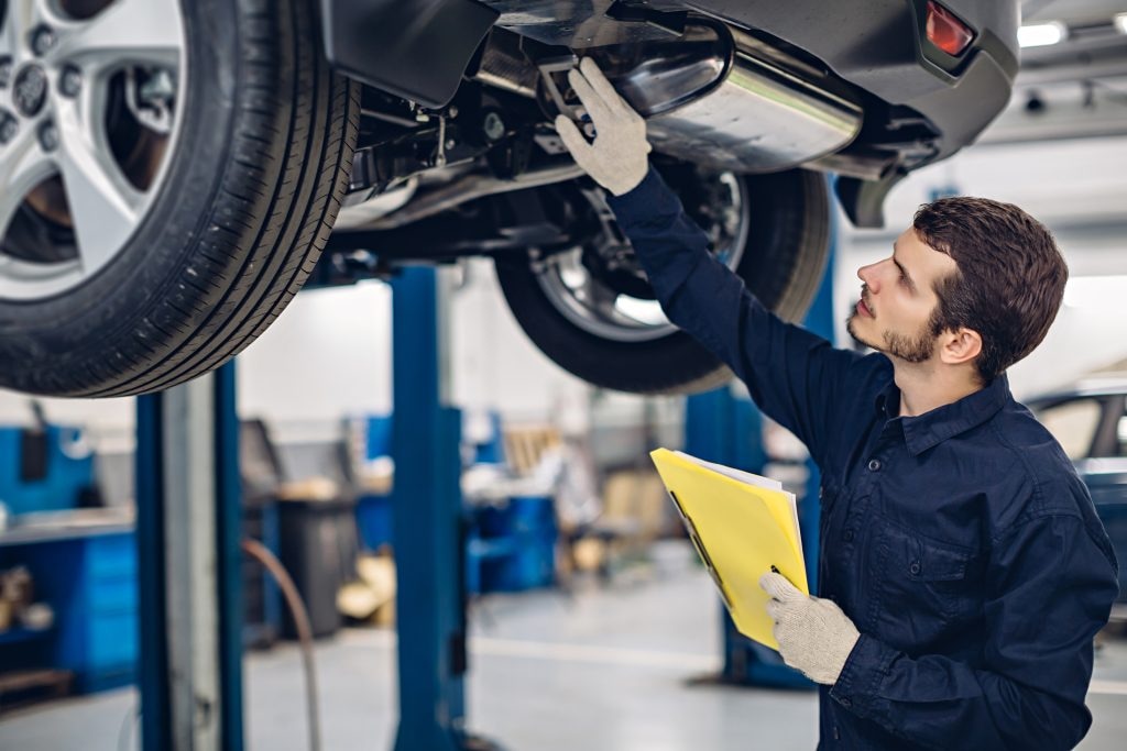 Technischer und optischer Gebrauchtwagencheck vor dem Kauf mit Carspector