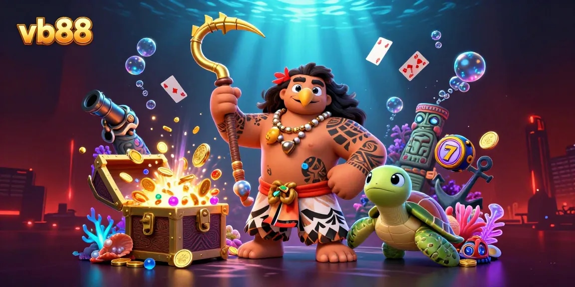 Experience thrilling gameplay at vb88 with vibrant slots and exotic characters in a rich 3D scene.