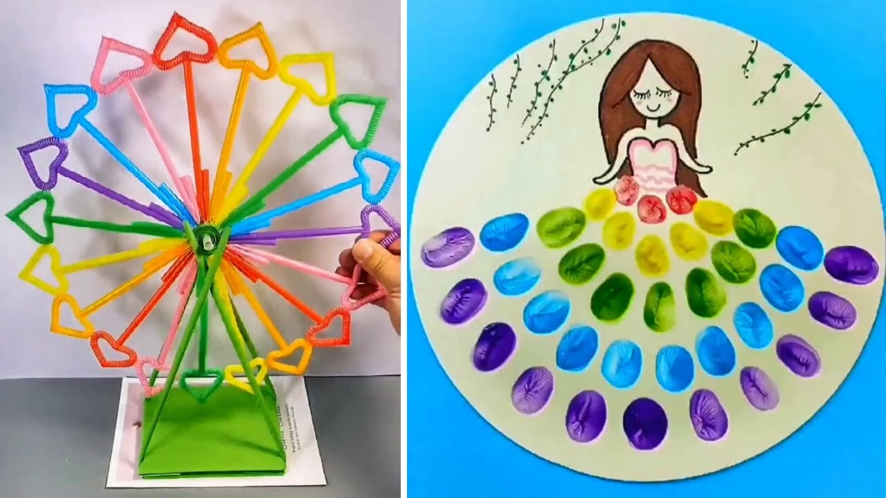 Kreative Beschaeftigung Kinder 3 Jahre fuer kleine Kuenstler