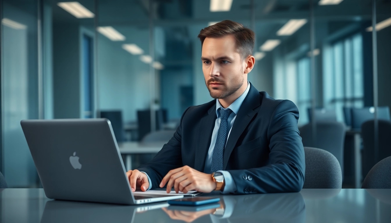 Der Headhunter IT konzentriert sich auf die Rekrutierung von Talenten in einer modernen Büroräume.