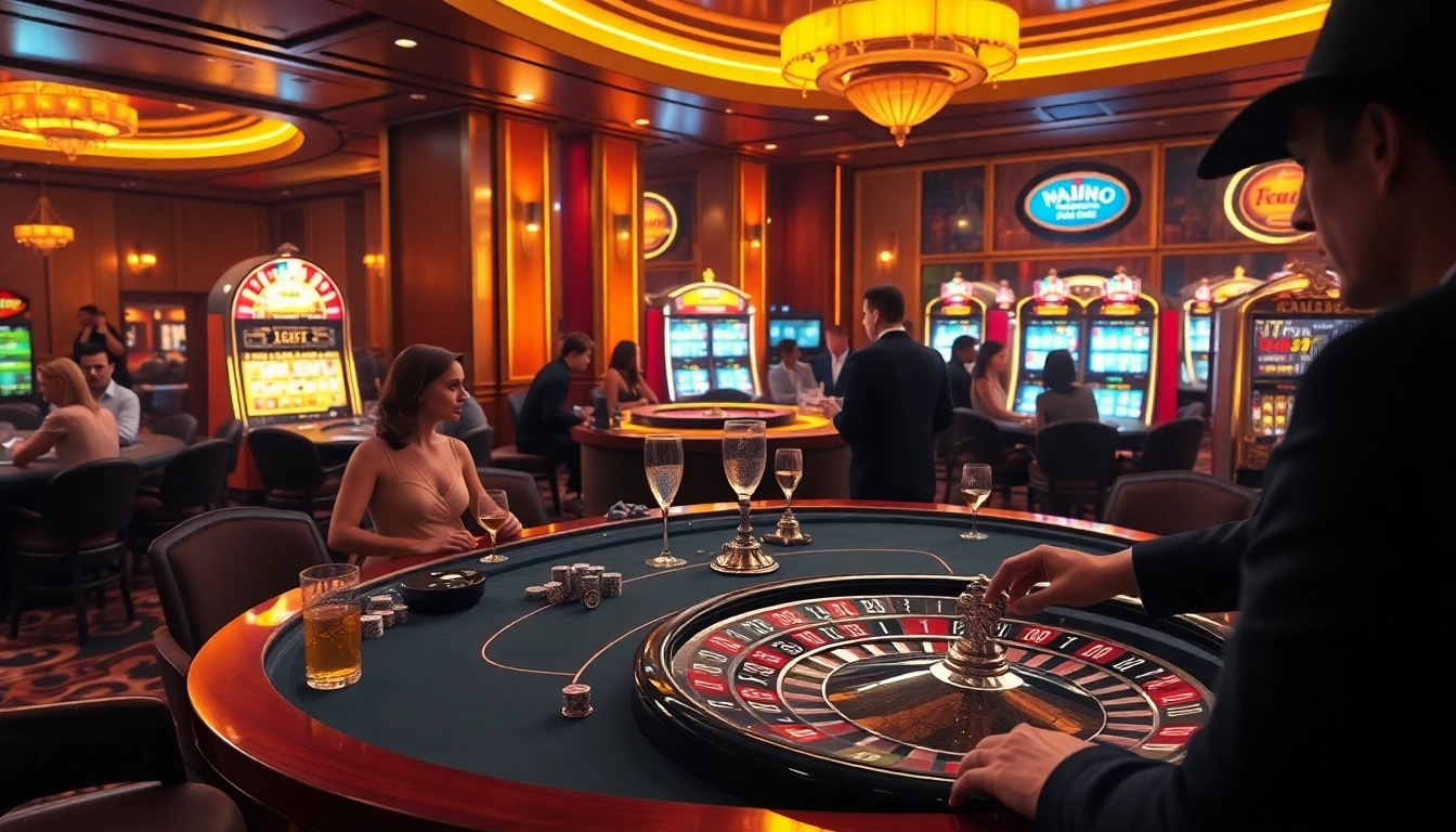 Intense gambling action at a poker table in a luxurious casino highlighting the hidden wiki concept.