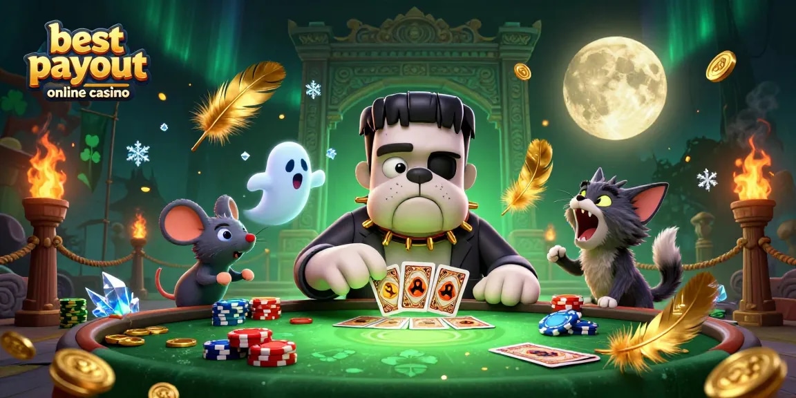 Engage with the best payout online casino in this exciting 3D scene featuring a lively casino atmosphere.