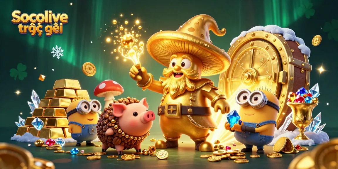 Experience the excitement of Socolive trực tiếp with dynamic gaming elements and vibrant visuals.