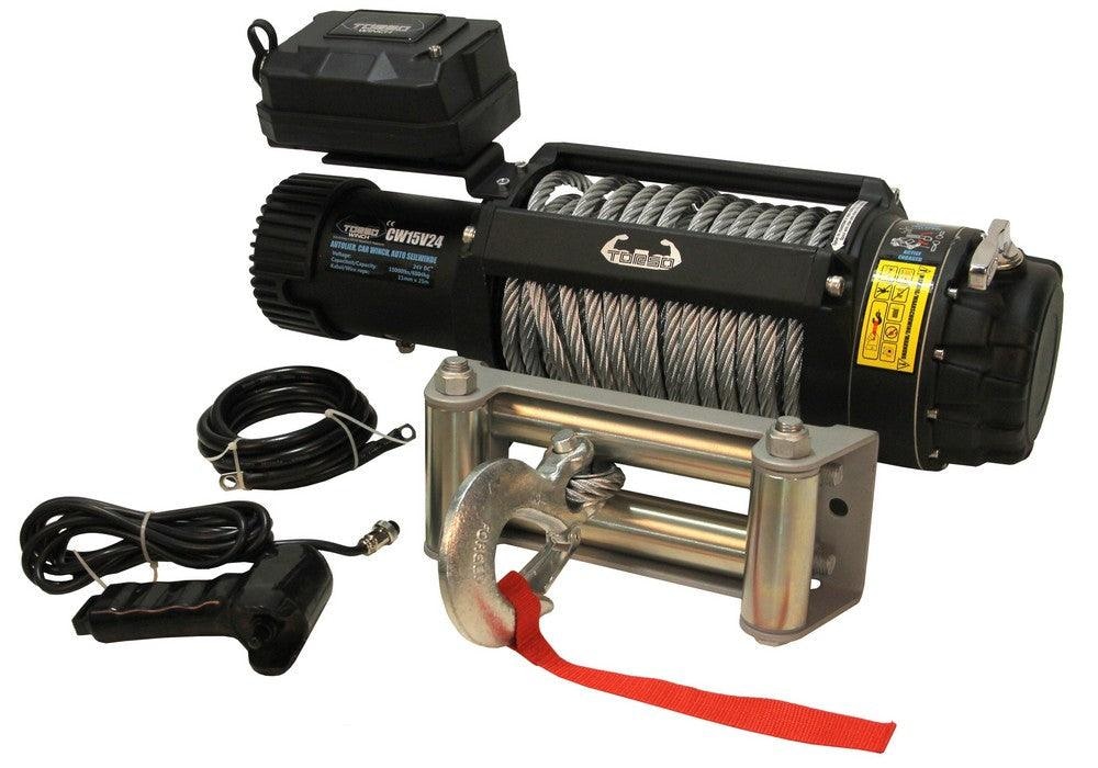 Seit 2015 bietet Techtradesystems elektrische und hydraulische Seilwinde 12V mit unübertroffener Qualität
