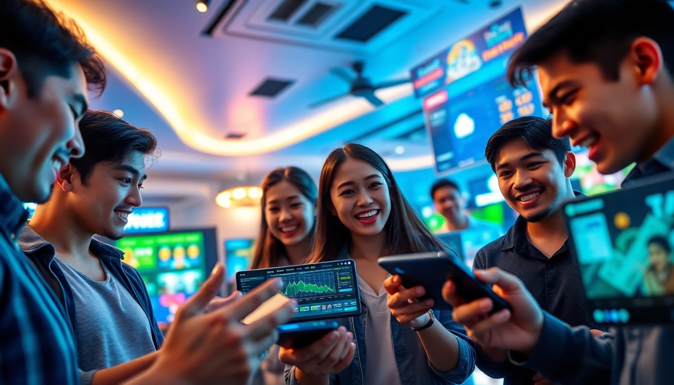 Exciting gaming scene showcasing nhacaiuytin.sh promotions and bonuses.
