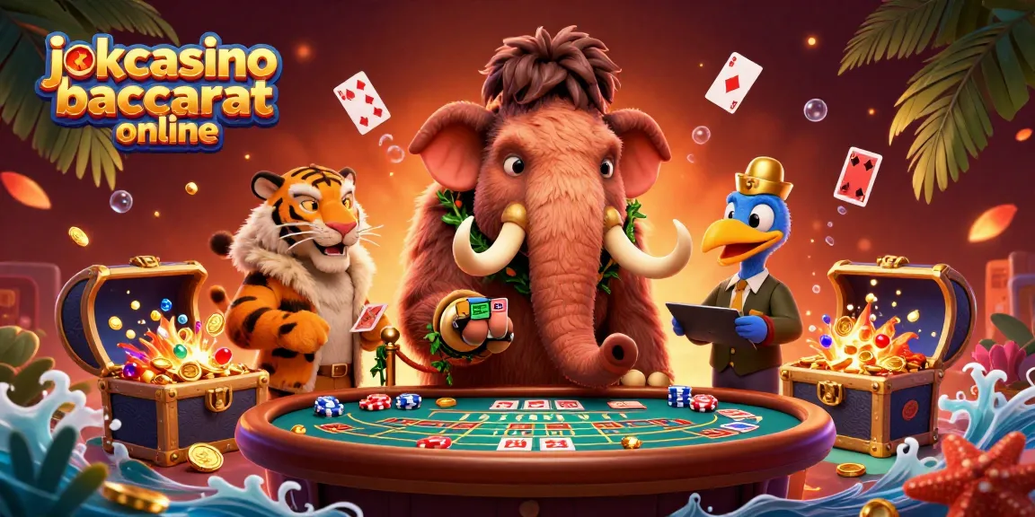 Experience the thrill of jokacasino baccarat online with exciting characters and dynamic game elements.