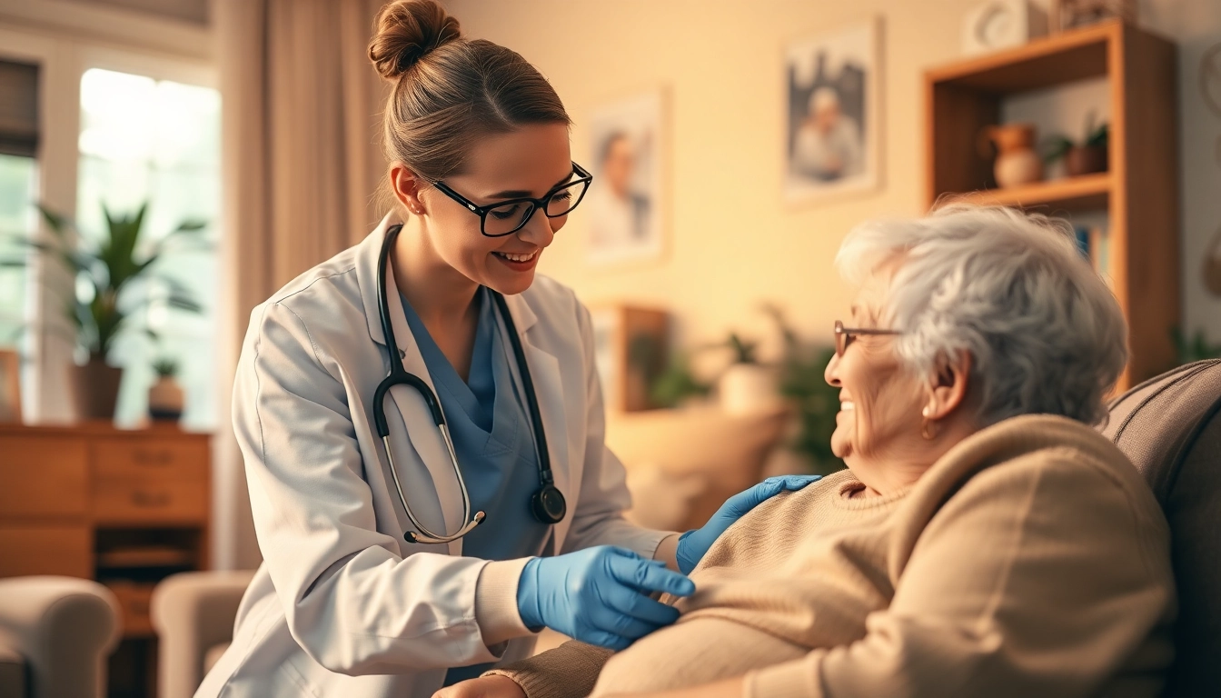 Assisting elderly patient in Hameln as a pflegefachkraft stelle hameln for compassionate care.