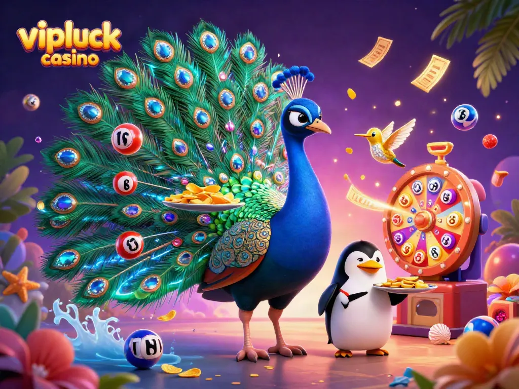 Experience the thrill of winning at vipluck casino with extravagant games and lively characters