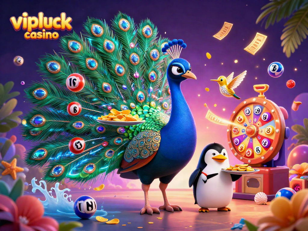 Experience the thrill of winning at vipluck casino with extravagant games and lively characters