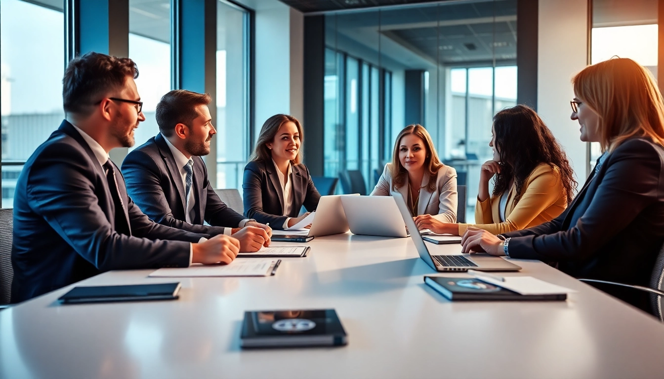 Headhunter Ingenieure in einem strategischen Meeting zur Rekrutierung von Ingenieuren