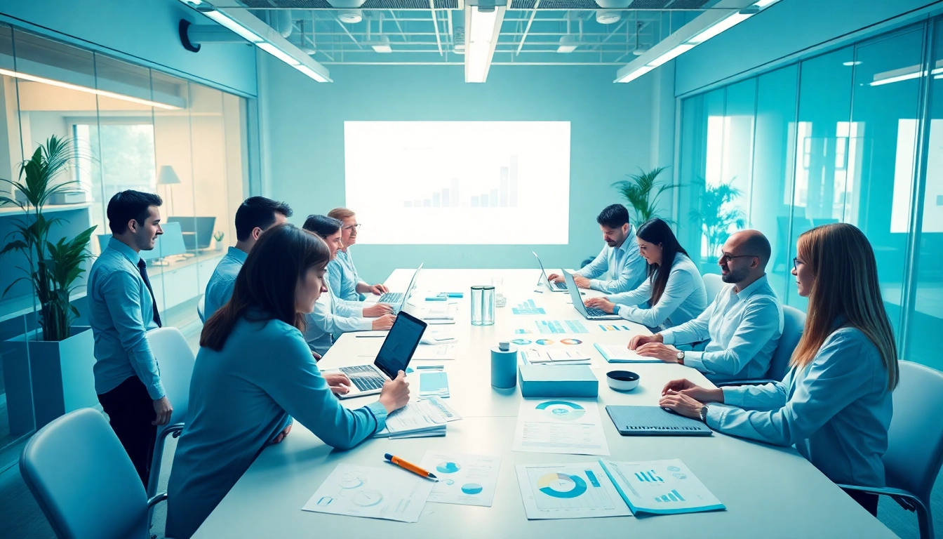Show diverse marketers collaborating effectively, highlighting pflegemarketing agentur strategies.