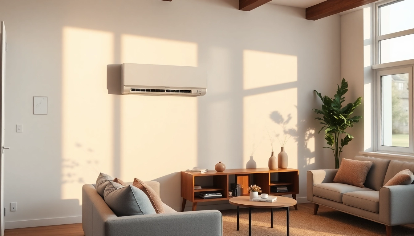 Klimaanlagen enhance comfort in modern living spaces with stylish designs and efficient cooling.
