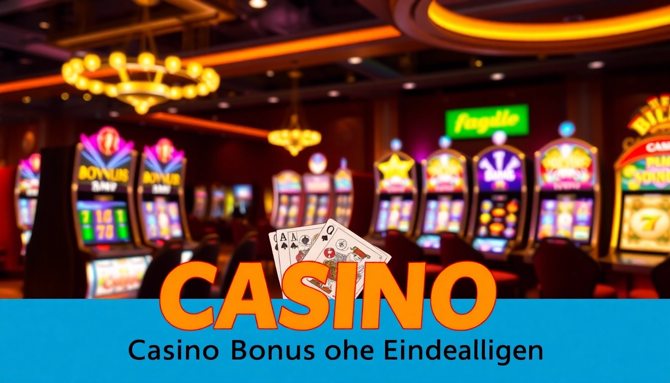 Erhalten Sie Casino Bonus ohne Einzahlung und erleben Sie spannende Aktionen in Online-Casinos.