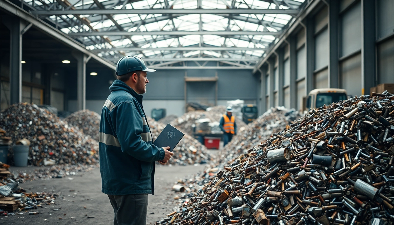 Schrotthändler Oberhausen sortiert wertvolle Materialien wie Kupfer und Aluminium kompetent.