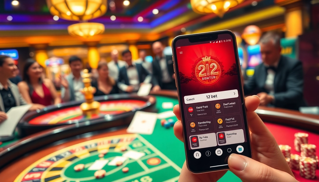 Experience the thrill of the 12bet platform with vibrant gambling visuals and dynamic gameplay.