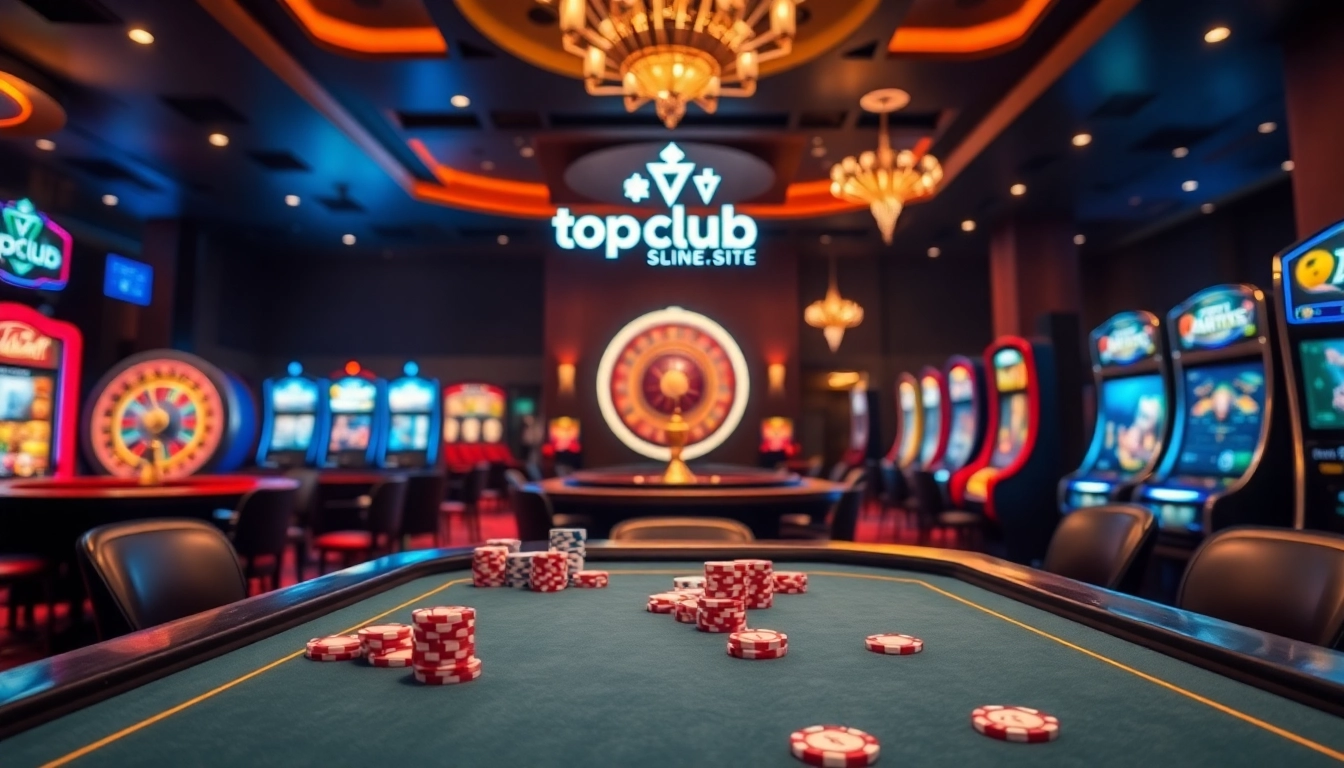 Experience high-stakes poker at https://topclub.site/ with vibrant ambiance and engaging gameplay.