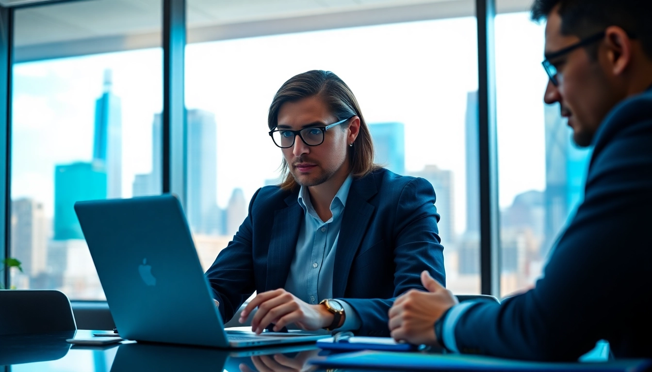 Headhunter Schweiz in a professional consultation setting, showcasing expertise and commitment.