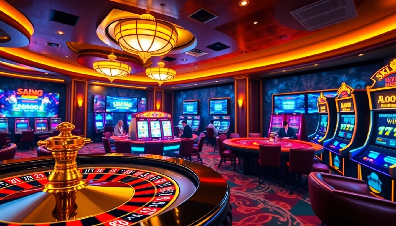 Experience the excitement of gambling at https://ski10.org/ with engaging casino tables and vibrant slot machines.
