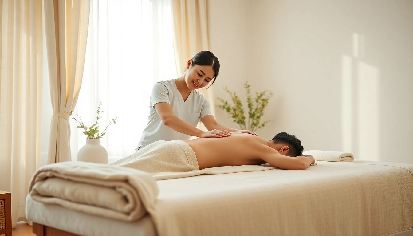 전문 마사지사가 고요한 가정 환경에서 제공하는 오산출장마사지 서비스.